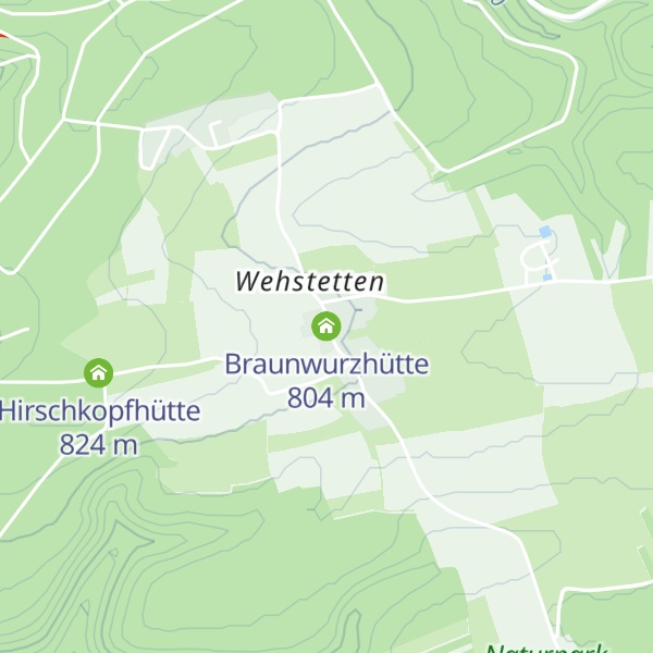 Map of Braunwurzhütte