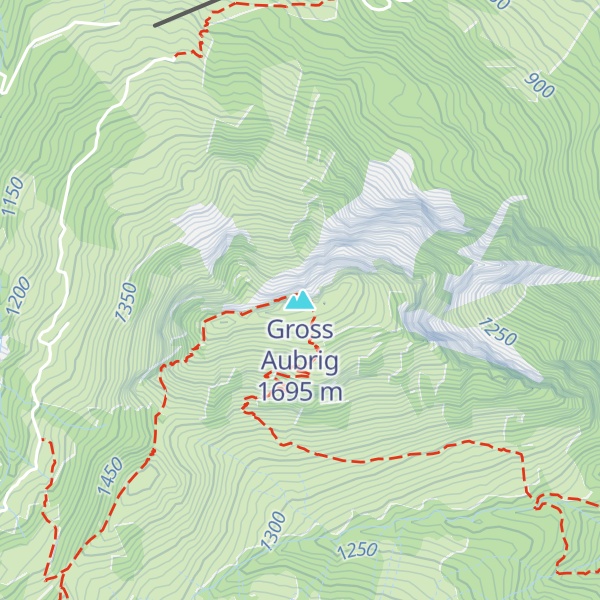 Map of Gross Aubrig