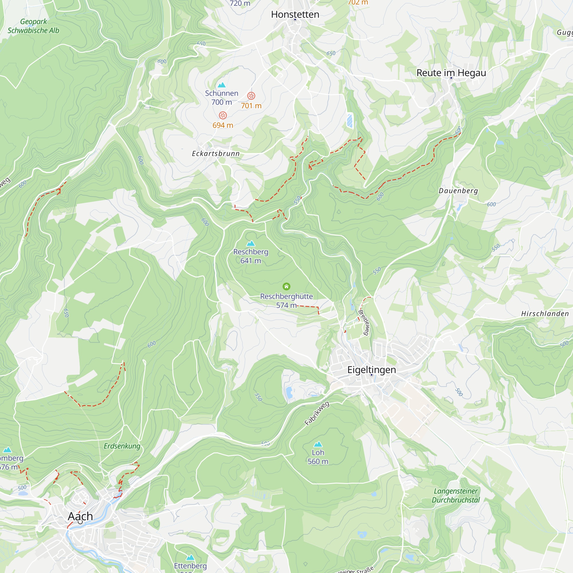 Reschberghütte map