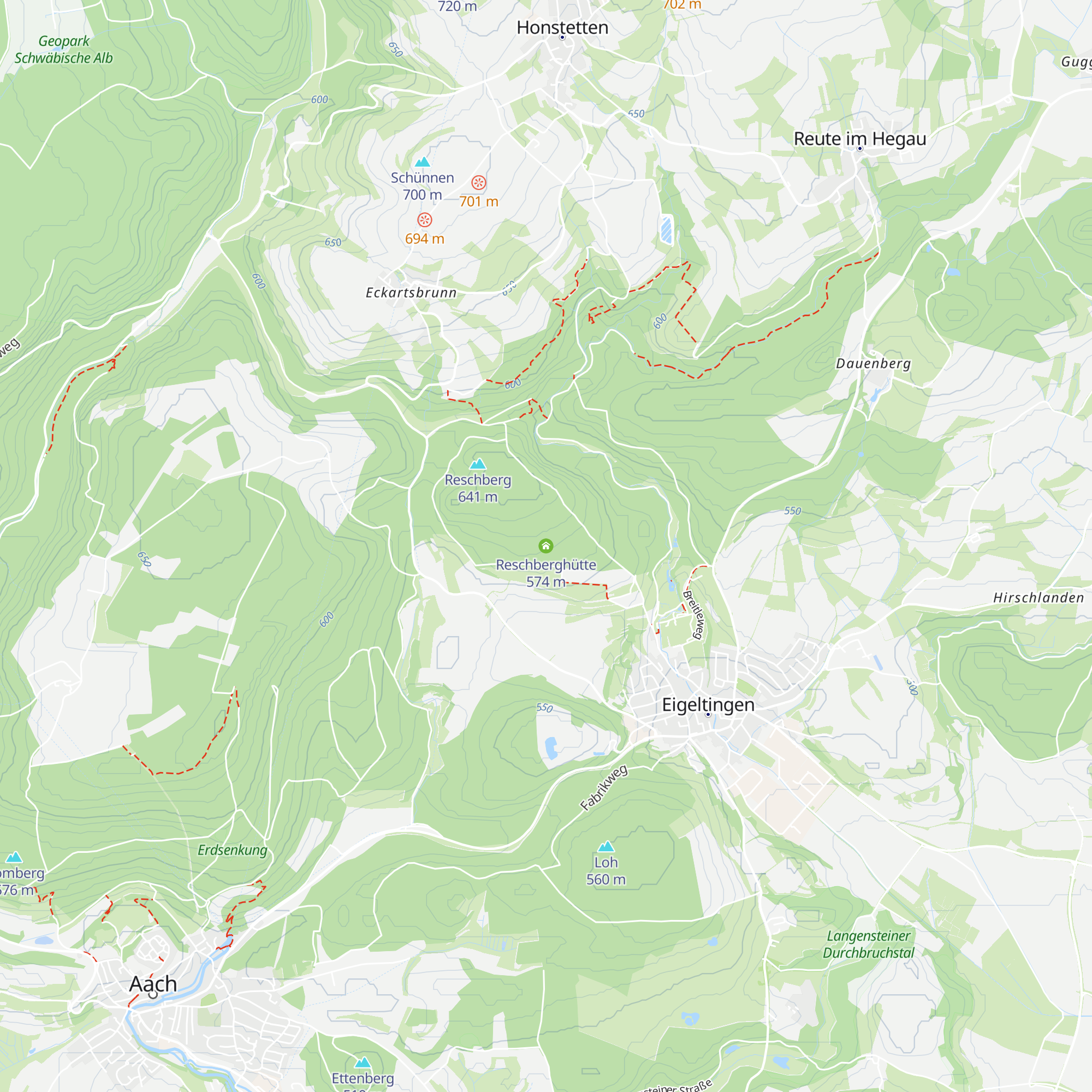 Reschberghütte map