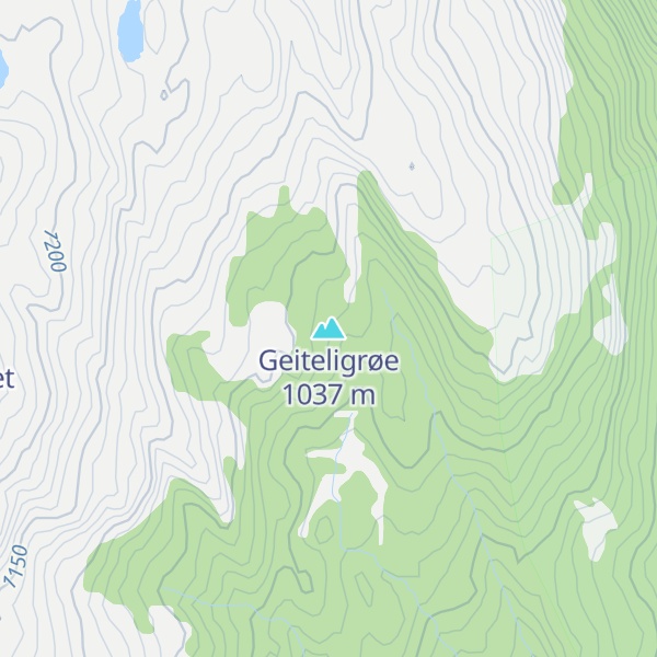 Map of Geiteligrøe