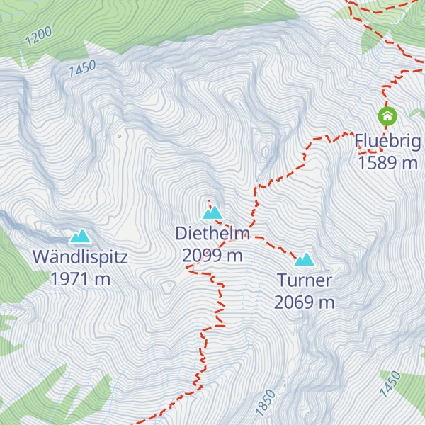 Map of Diethelm