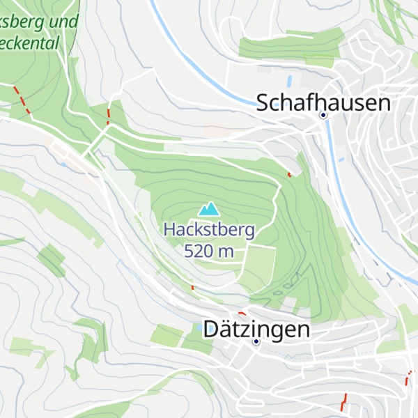 Map of Hackstberg
