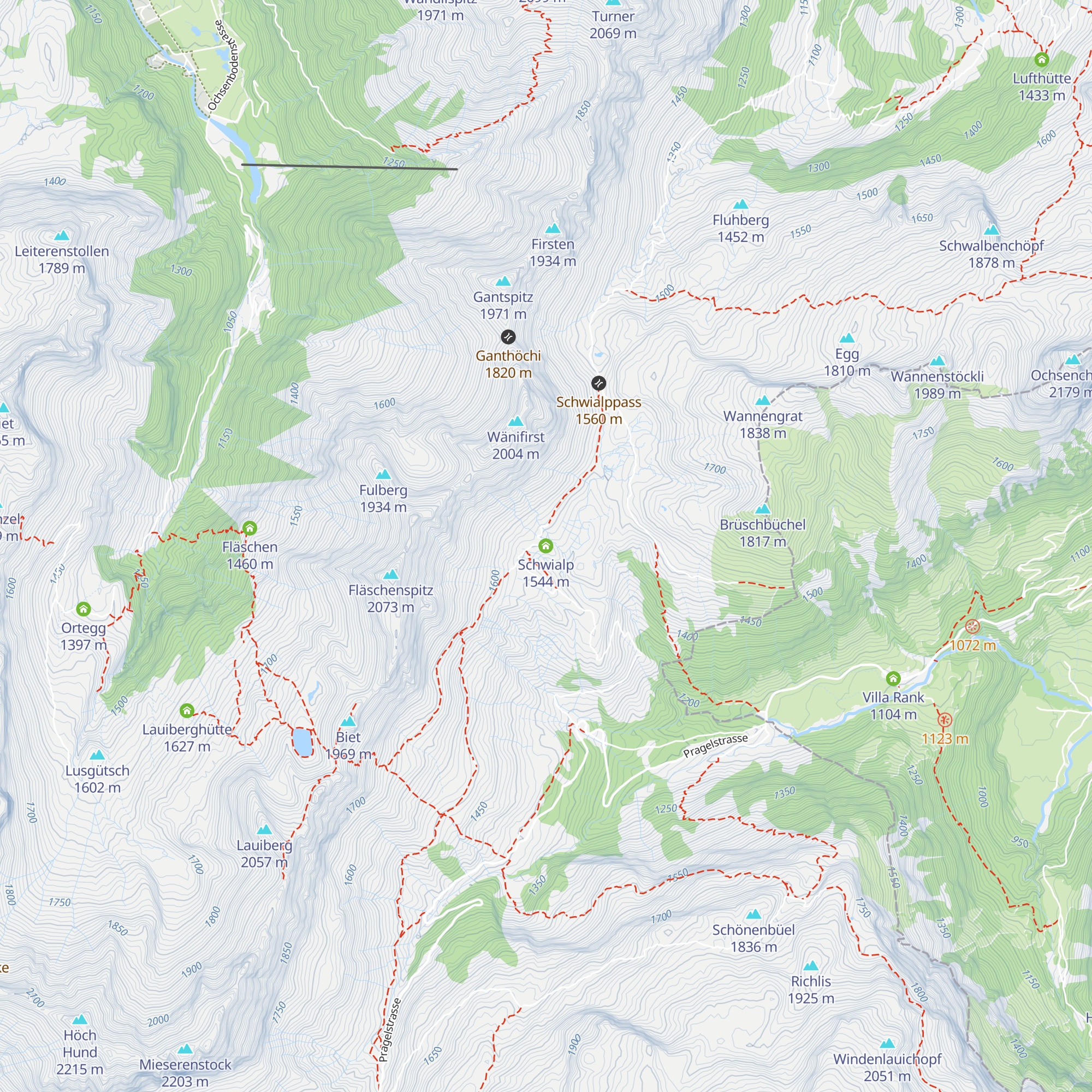 Schwialp map