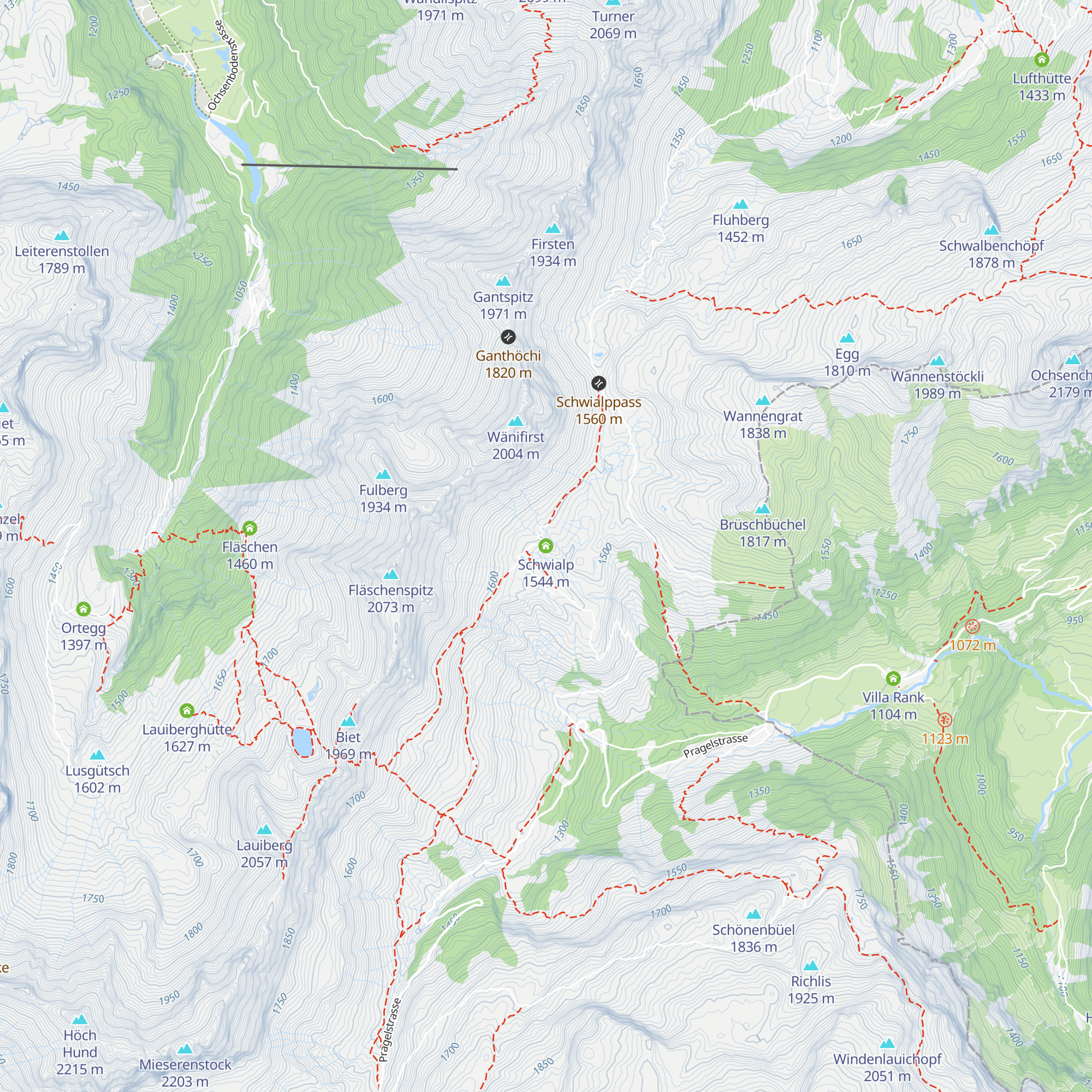Schwialp map
