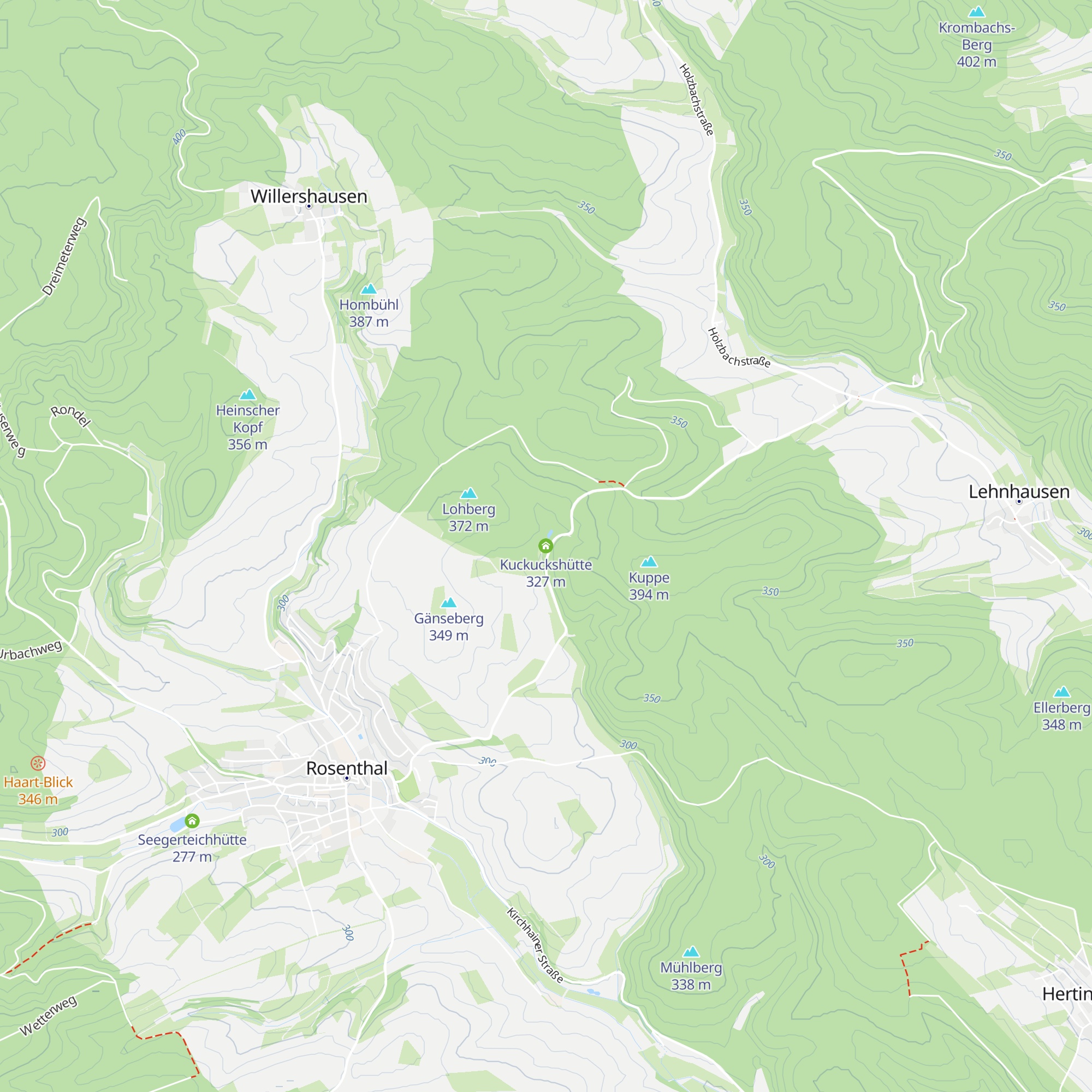 Kuckuckshütte map