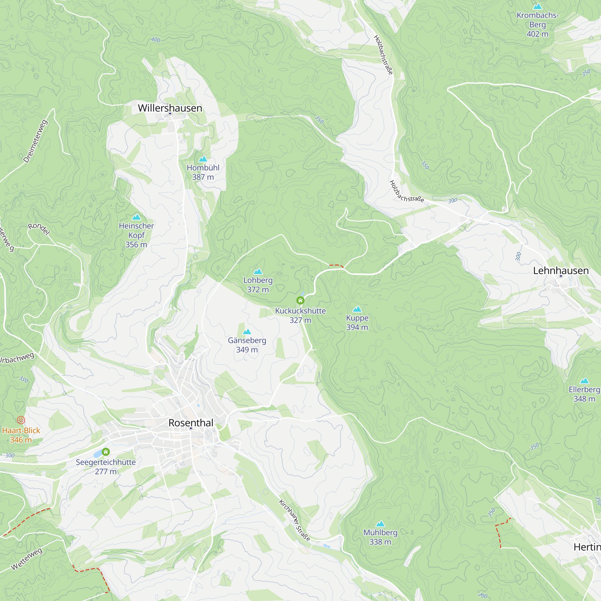 Kuckuckshütte map