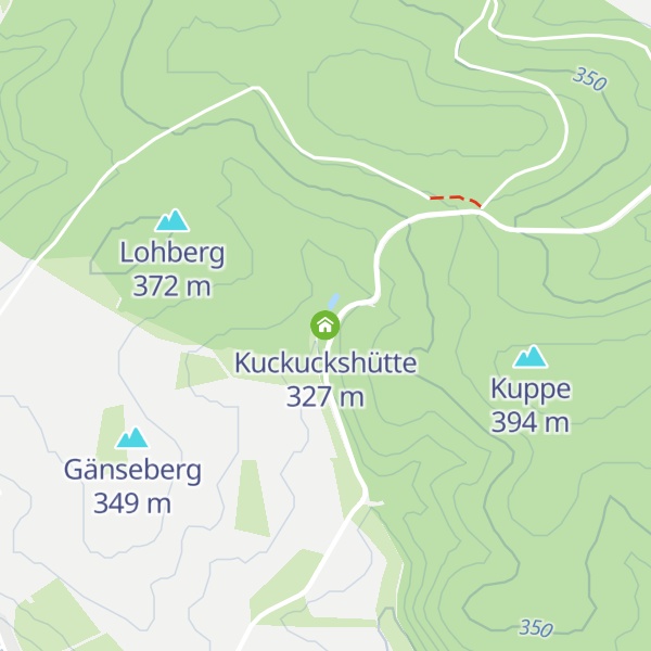 Map of Kuckuckshütte