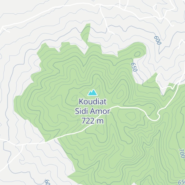 Map of Koudiat Sidi Amor