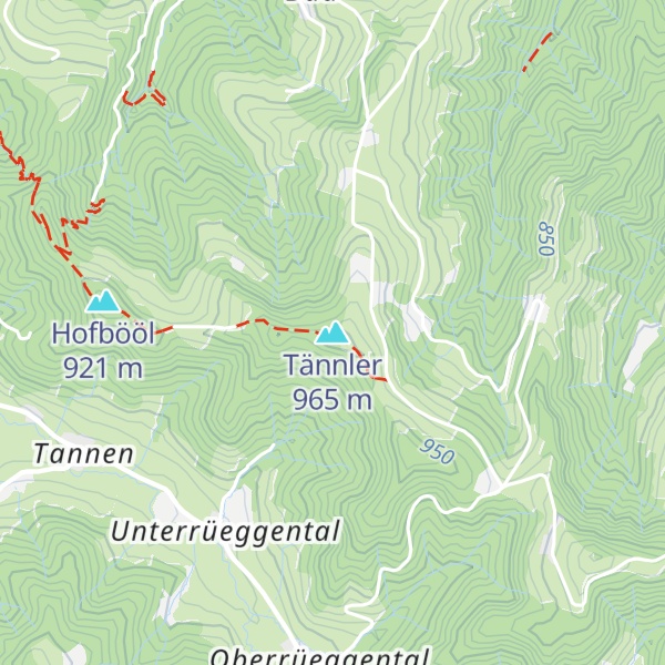 Map of Tännler