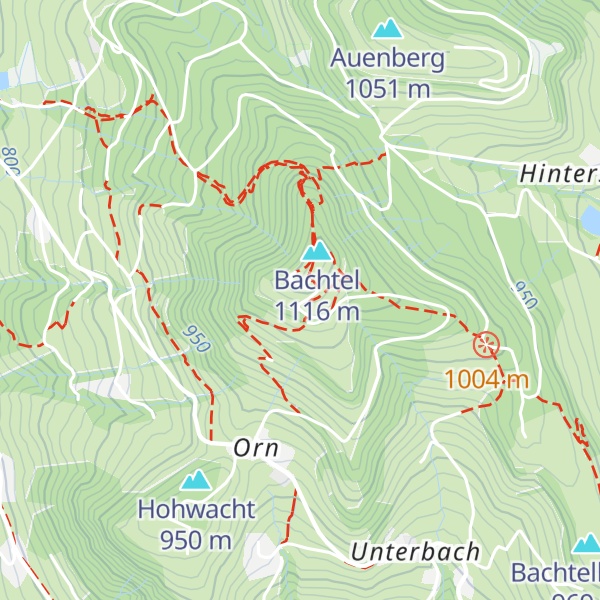 Map of Besen-Beiz Bachtel
