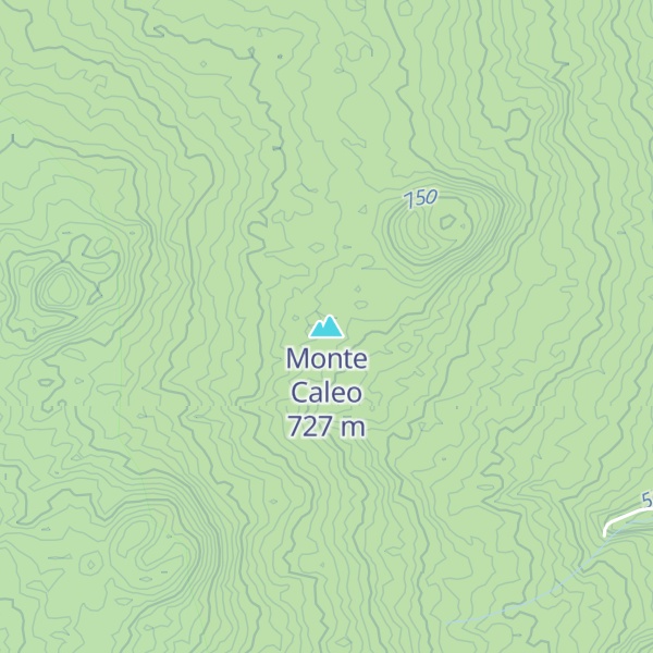 Map of Monte Caleo