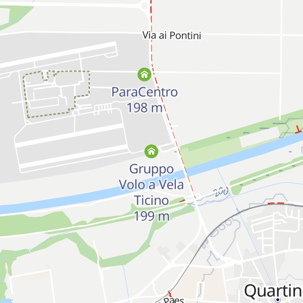 Map of Gruppo Volo a Vela Ticino