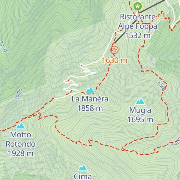 Map of La Manèra