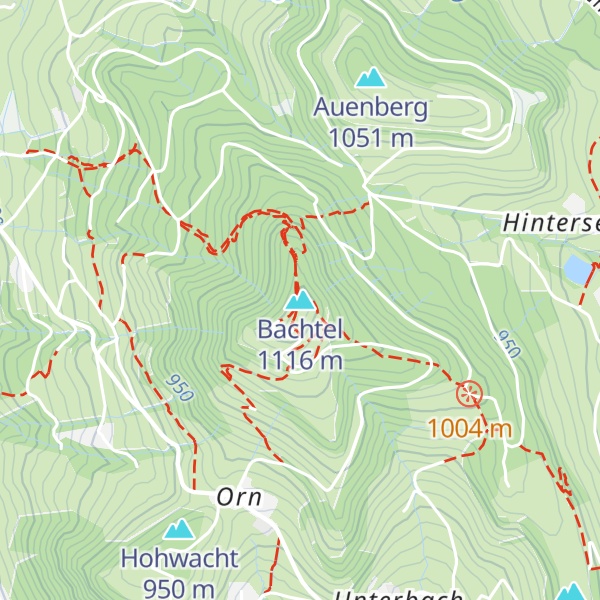 Map of Bachtel
