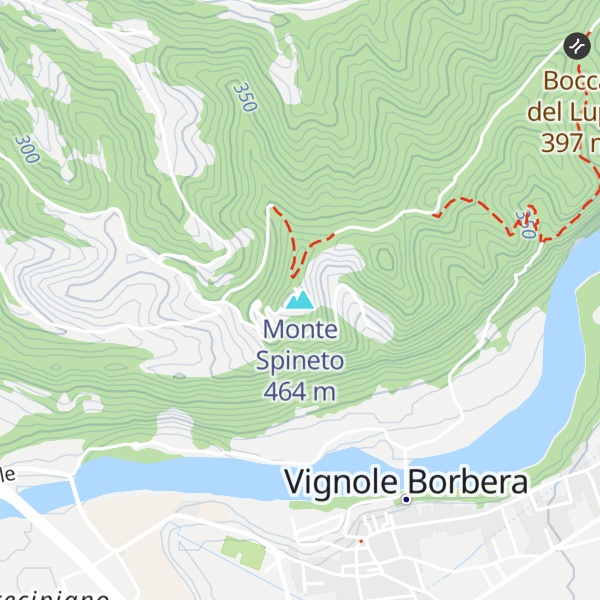 Map of Monte Spineto