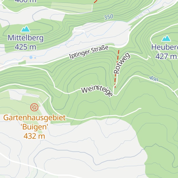 Map of Pfützenhütte Mönsheim