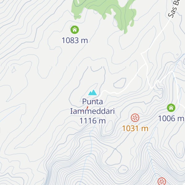 Map of Punta Iammeddari