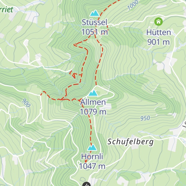Map of Allmen
