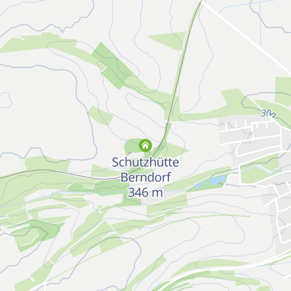 Map of Schutzhütte Berndorf