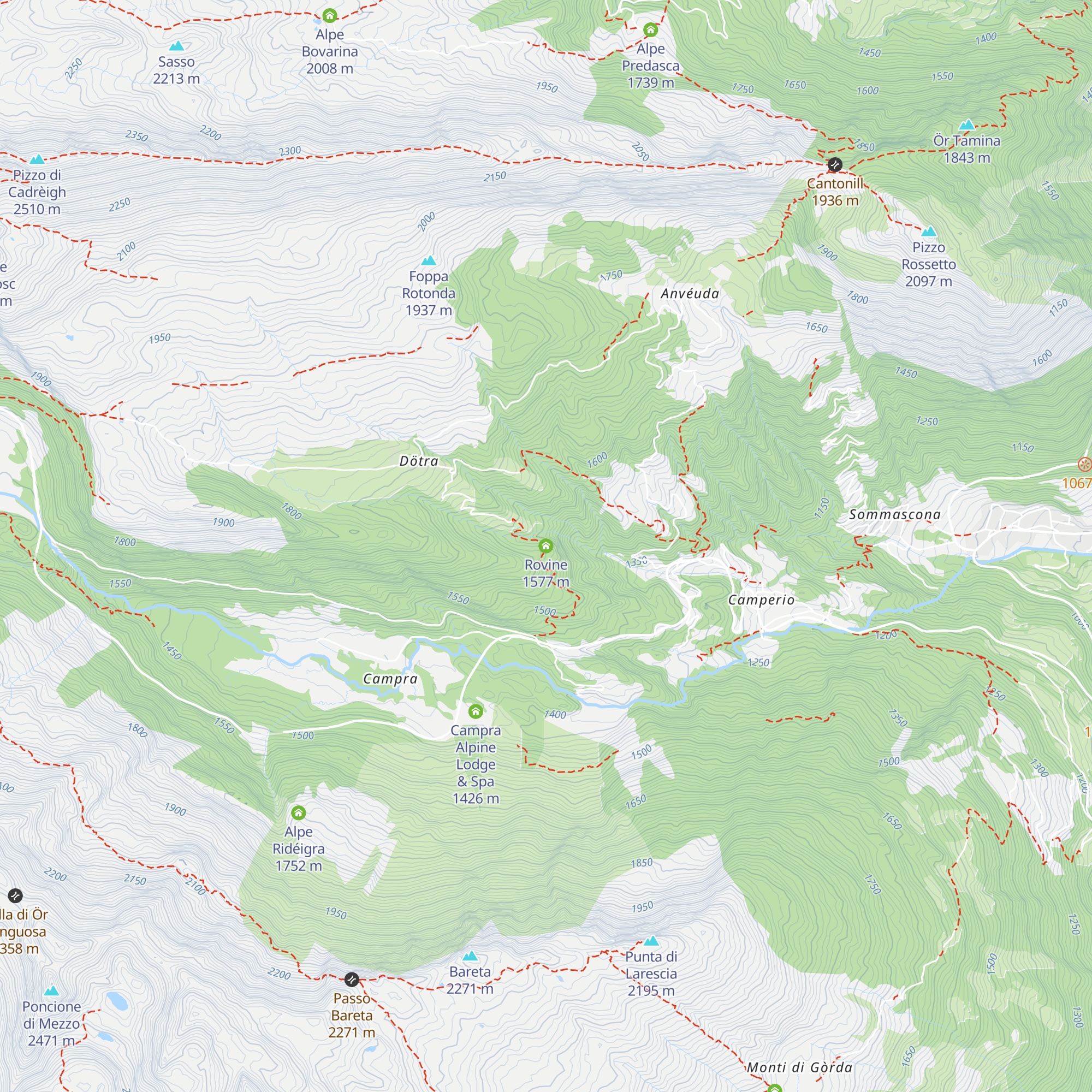 Rovine map
