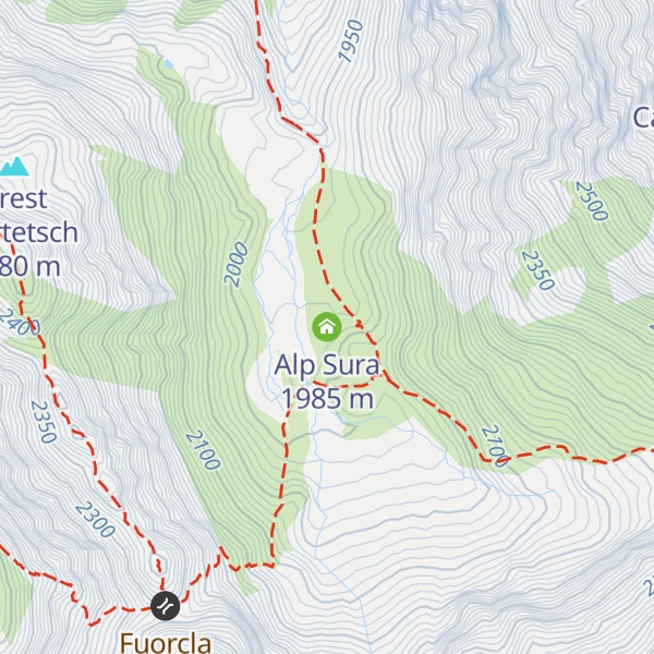 Map of Alp Sura