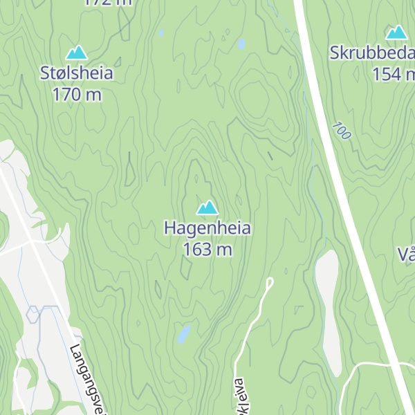 Map of Hagenheia