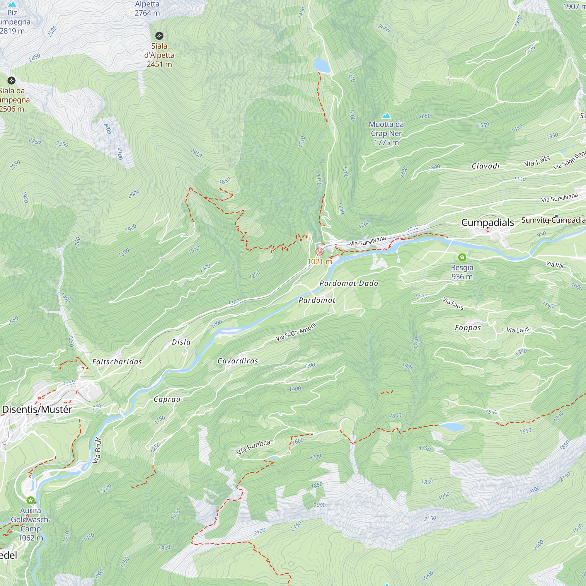 St. Sigisbert map