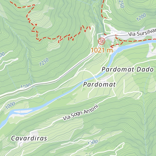 Map of St. Sigisbert