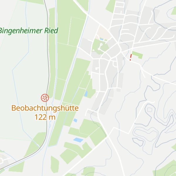 Map of Grillhütte Bingenheim