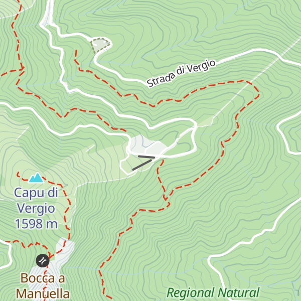 Map of Castel De Vergio