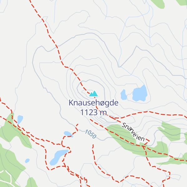 Map of Knausehøgde
