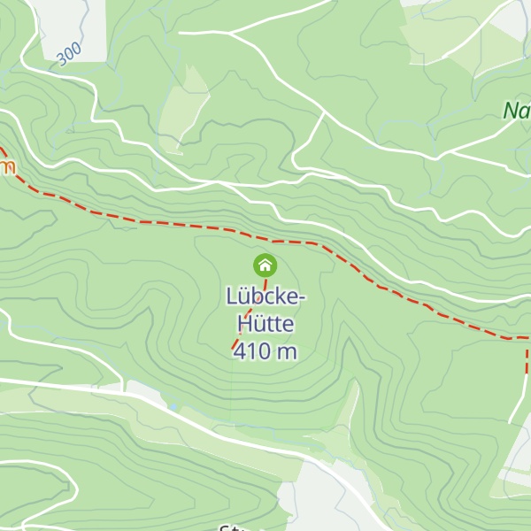 Map of Lübcke-Hütte