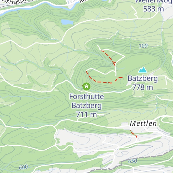 Map of Forsthütte Batzberg