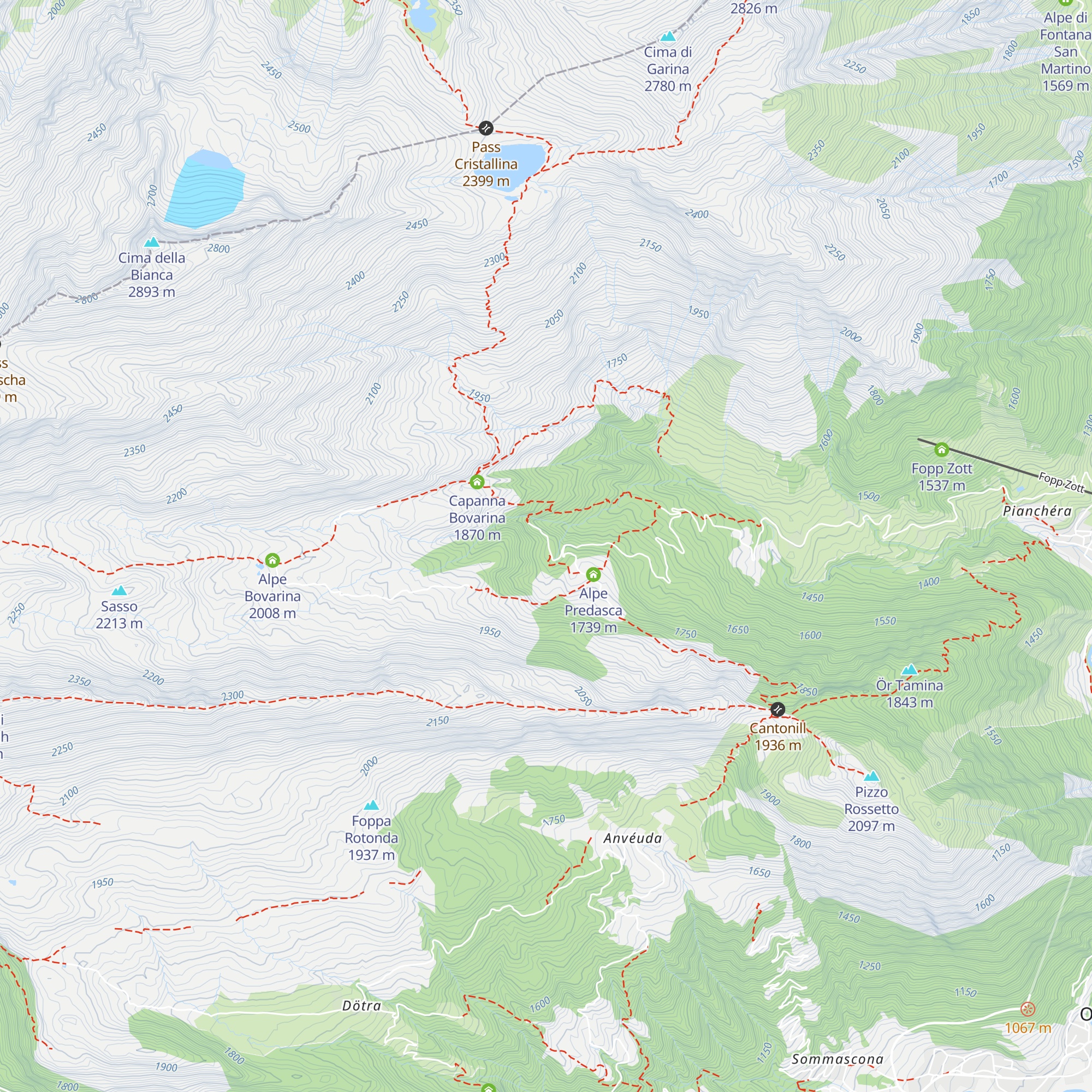 AGET Lugano map