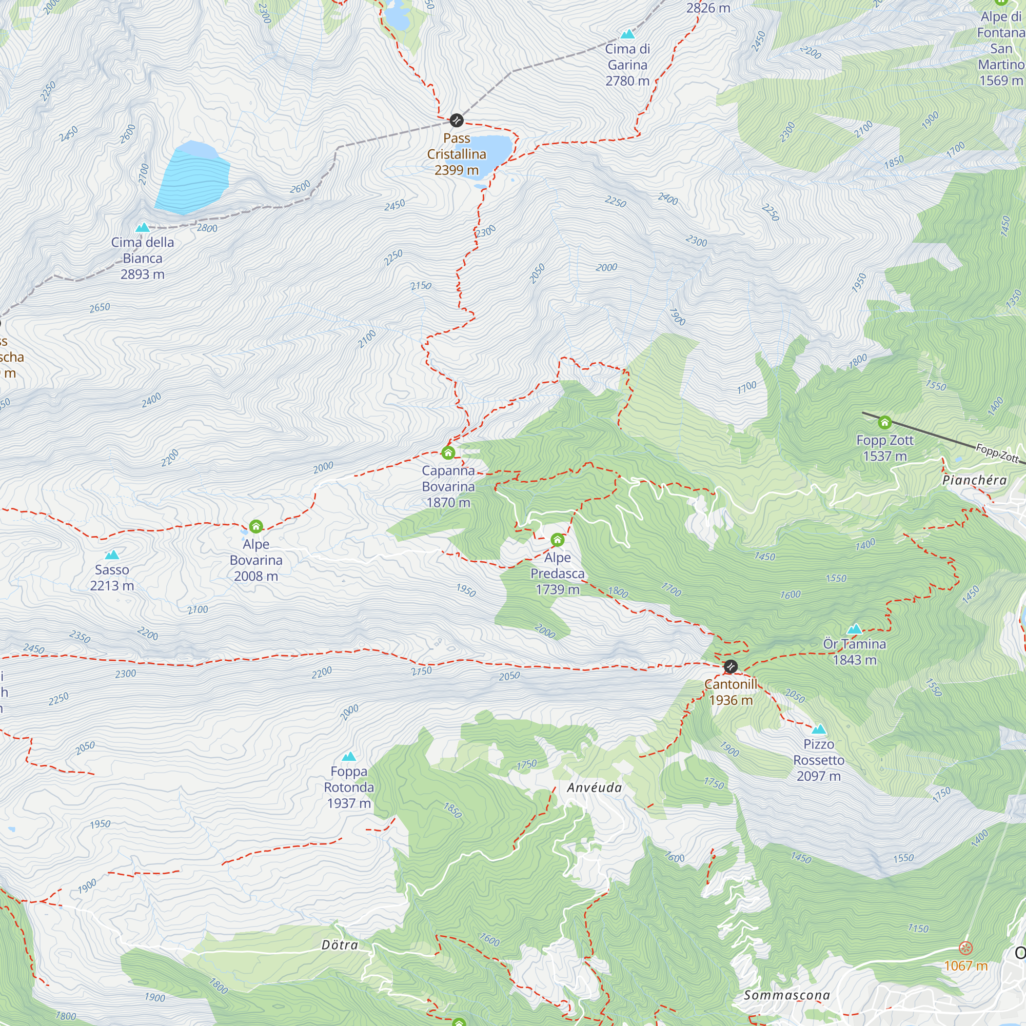 AGET Lugano map