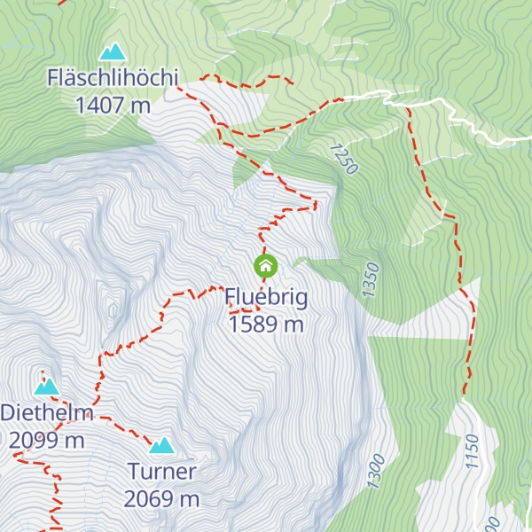 Map of Fluebrig