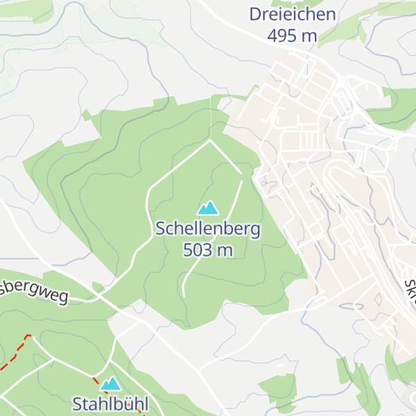 Map of Schellenberg