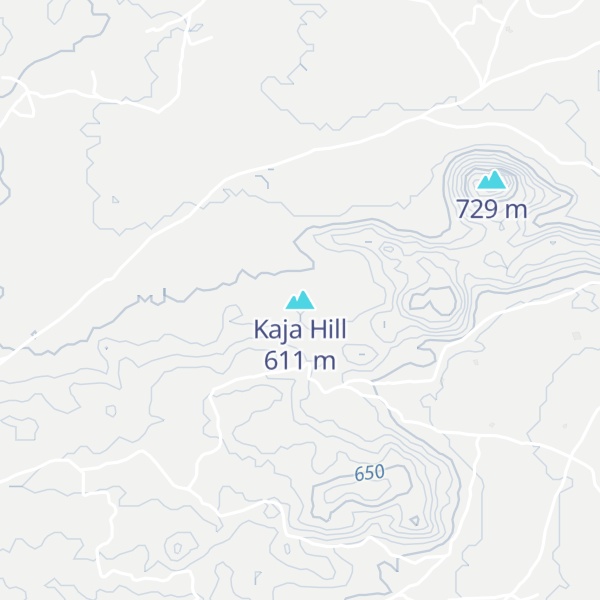 Map of Kaja Hill
