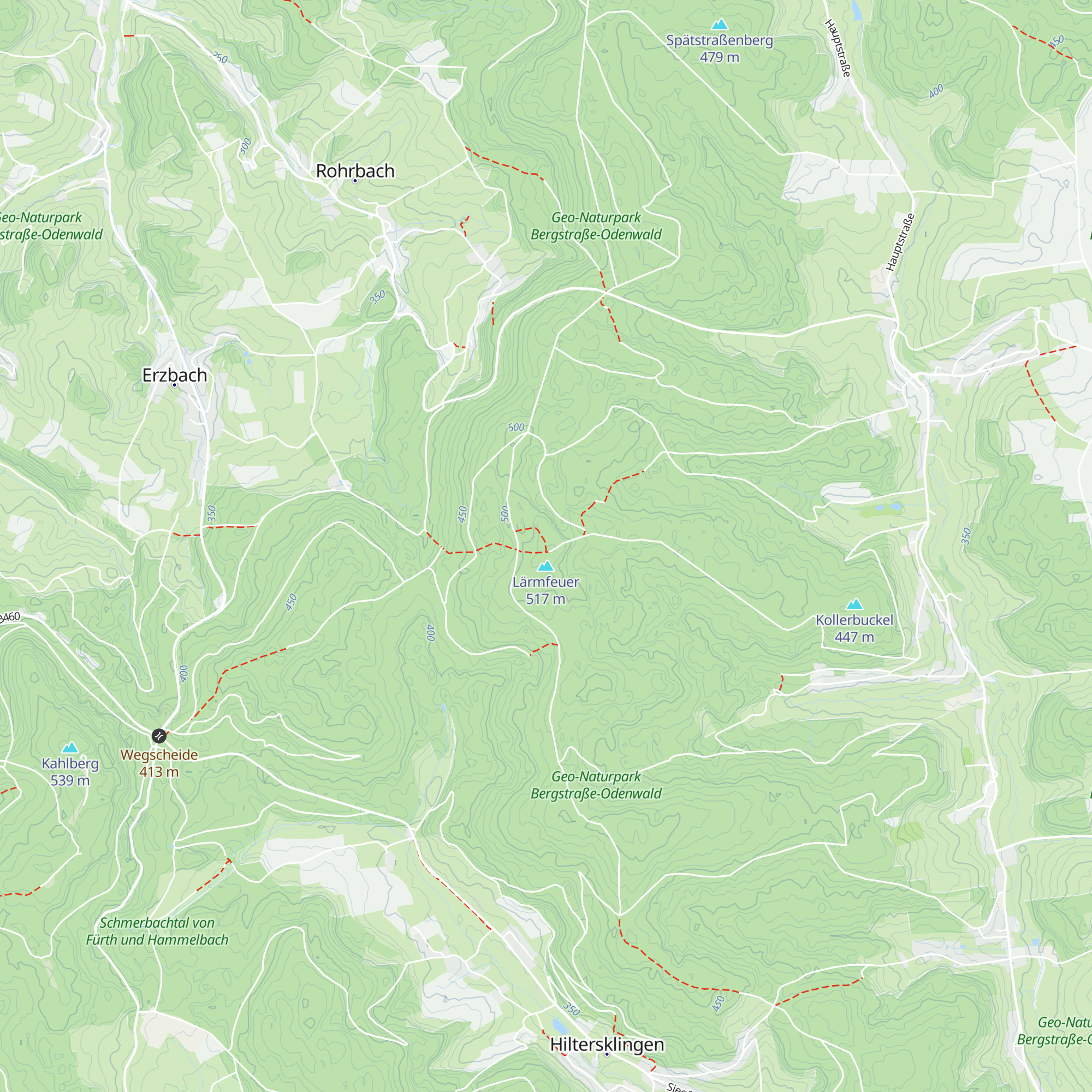Ihrig-Hütte map
