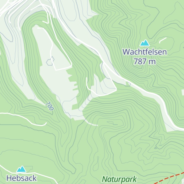 Map of Skihütte Mühlheim