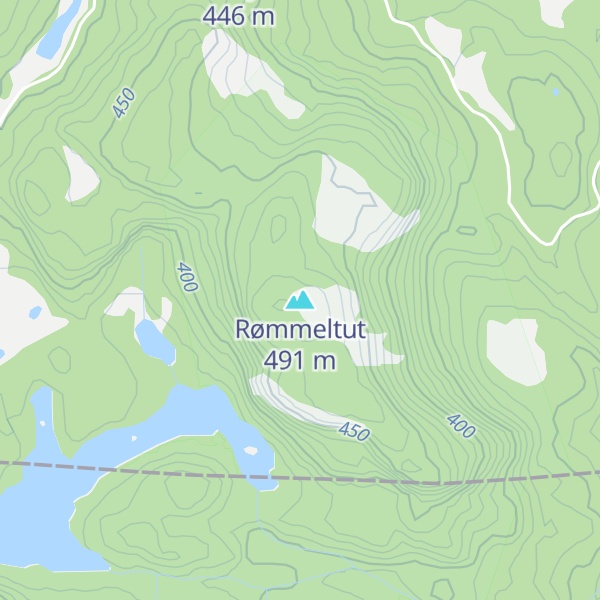 Map of Rømmeltut
