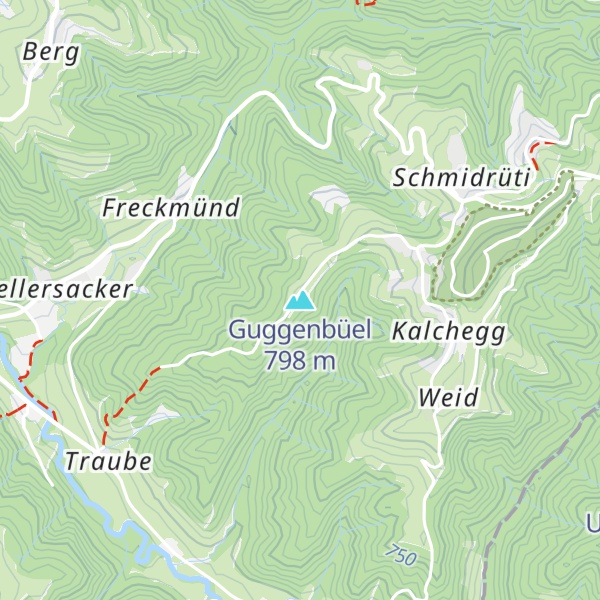 Map of Guggenbüel