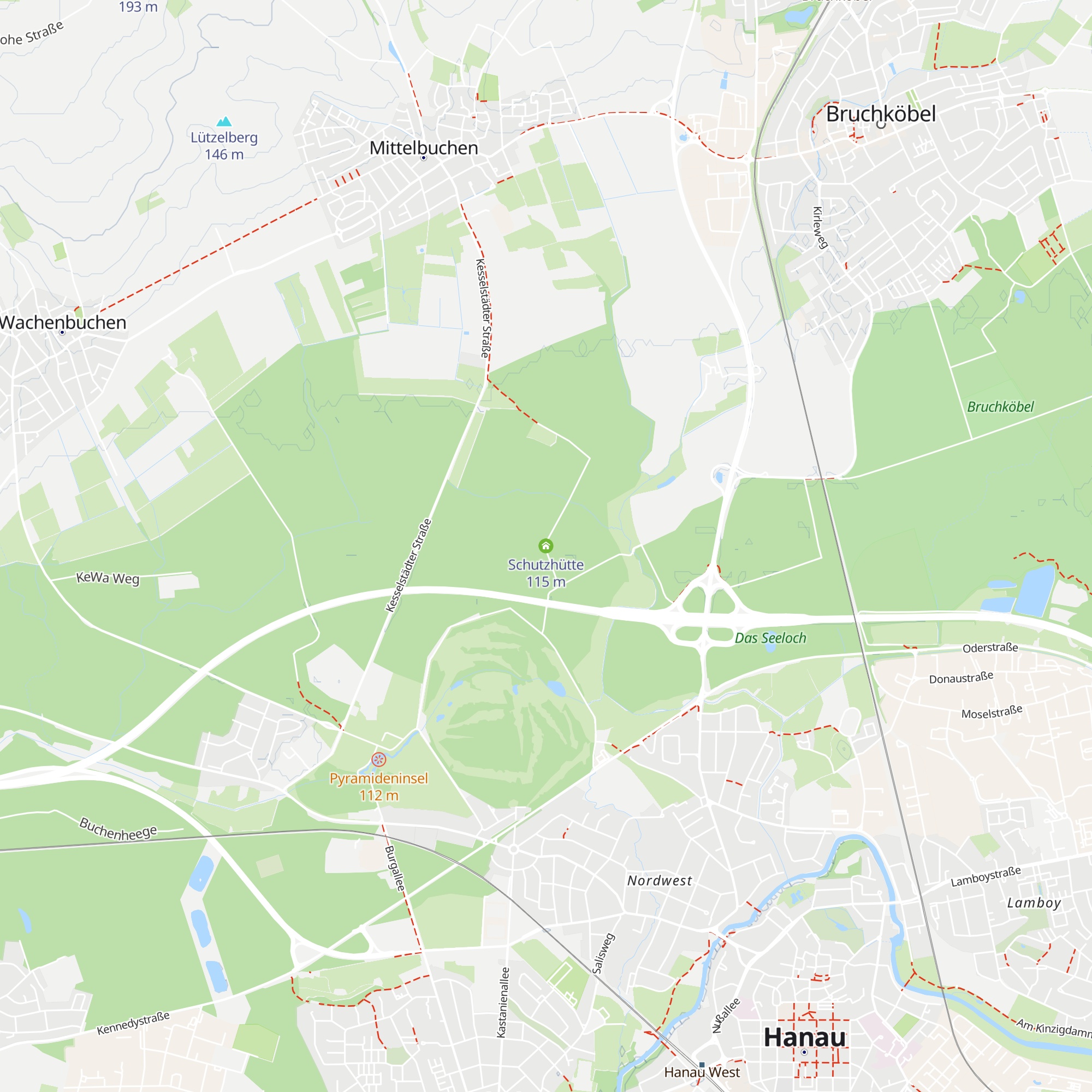 Schutzhütte map