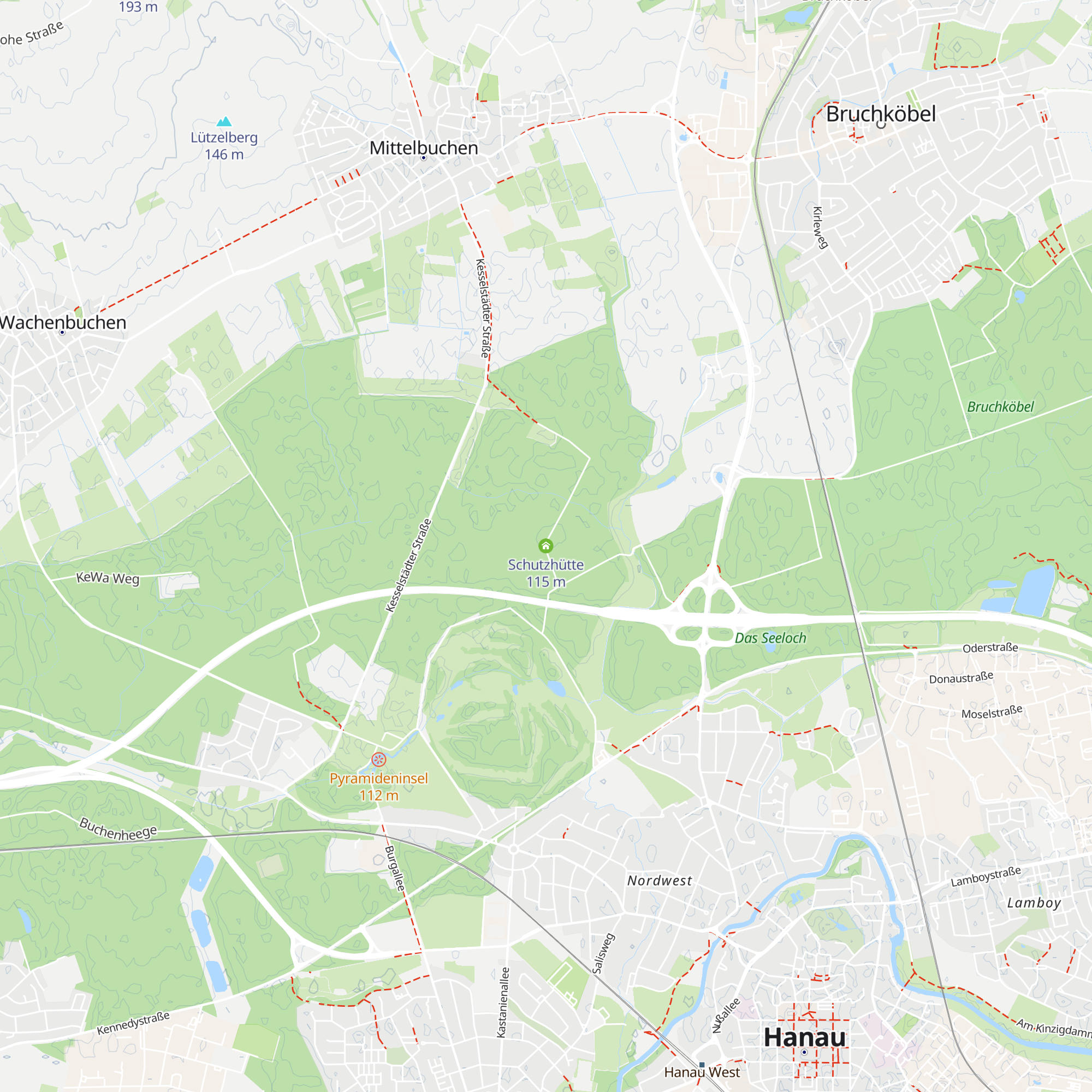 Schutzhütte map