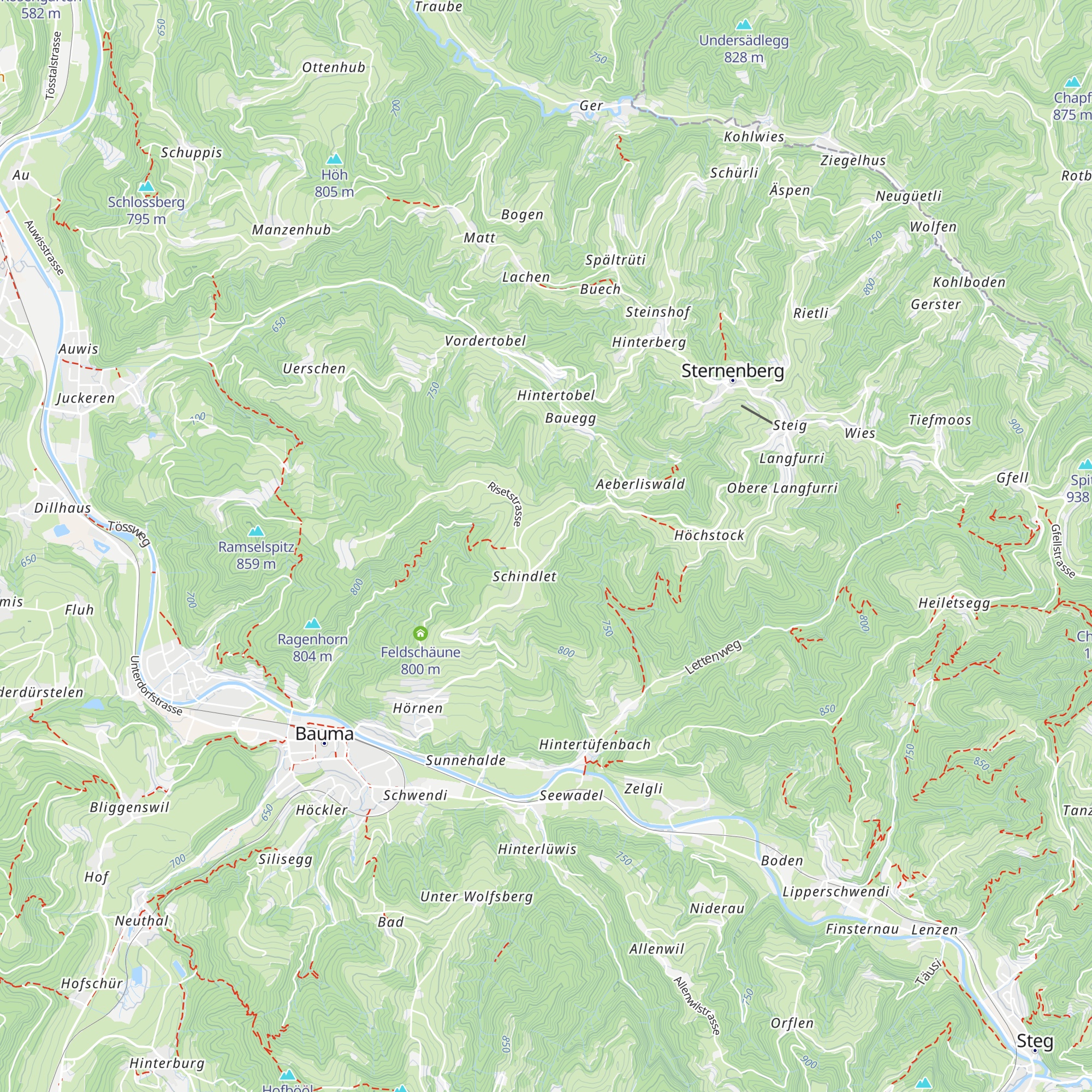 Sternwarte Sternenberg map