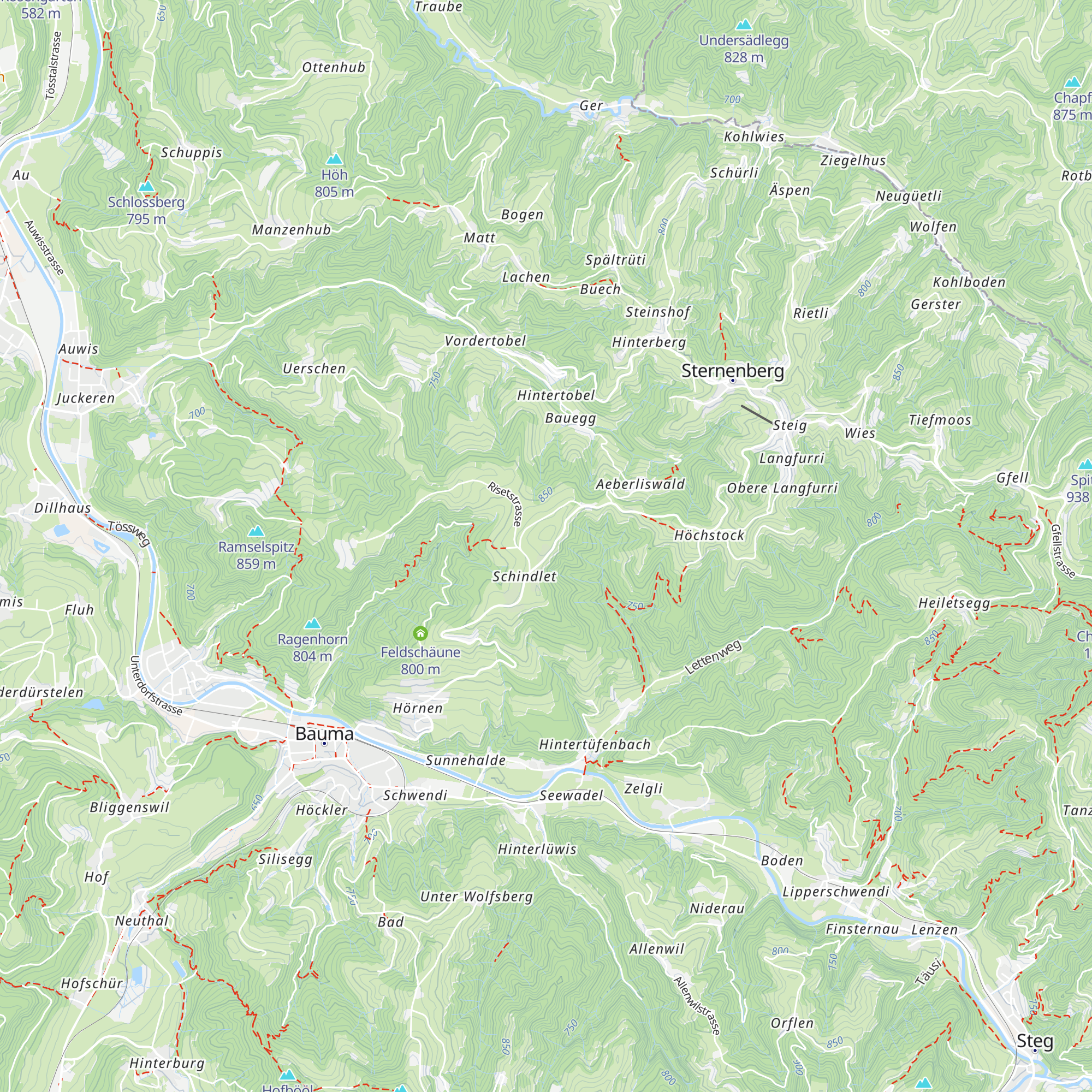 Sternwarte Sternenberg map