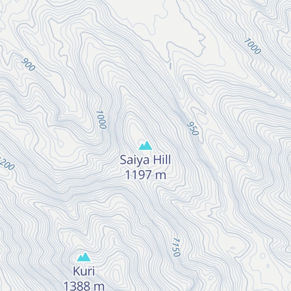 Map of Saiya Hill