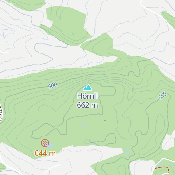 Map of Hörnli