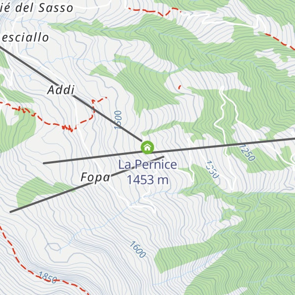 Map of La Pernice